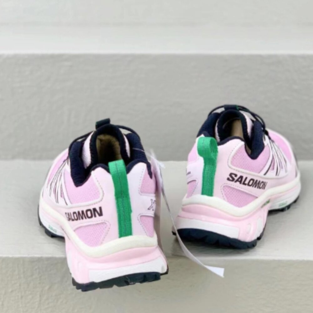 Sandy Liang Salomon XT-Expanse 6 Pink and Black Womens Sneakers - Picture 4 of 5